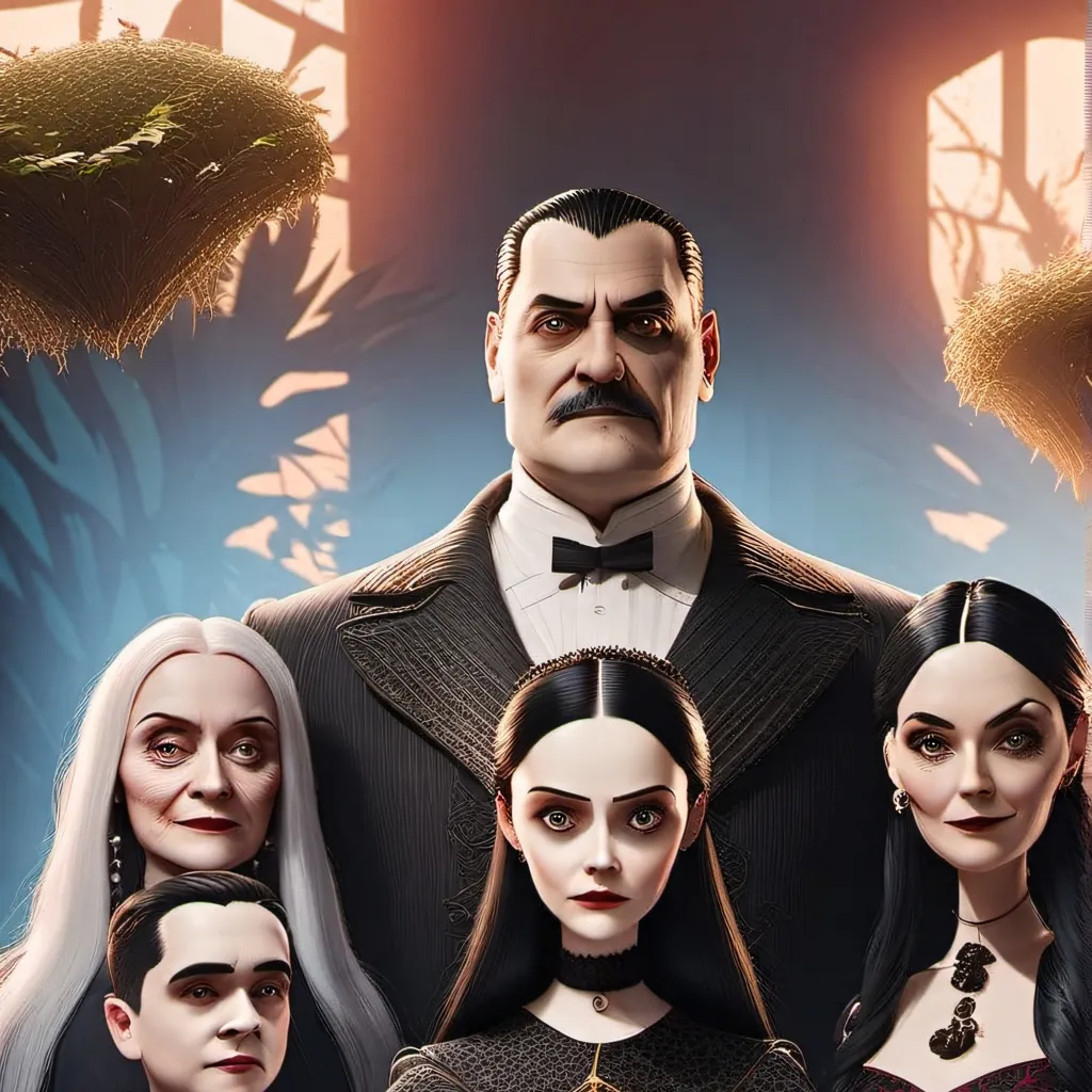 chat with ai character: The Addams family