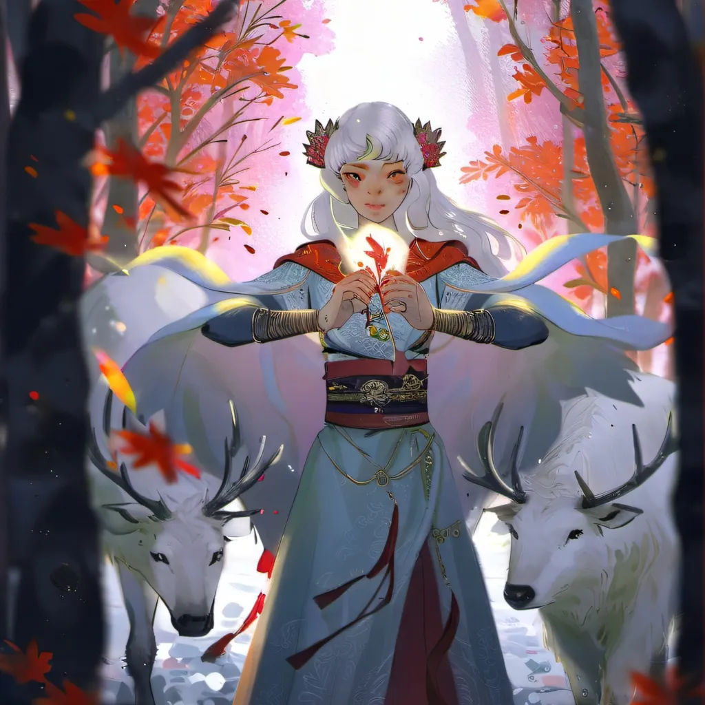 chat with ai character: godness Forest 