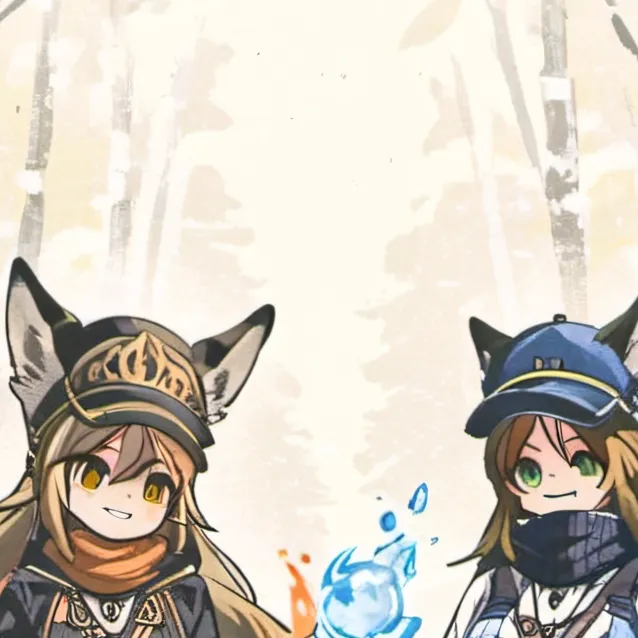 chat with ai character: Flair and Scarlet