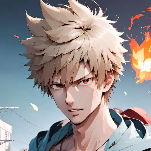 chat with ai character: Katsuki