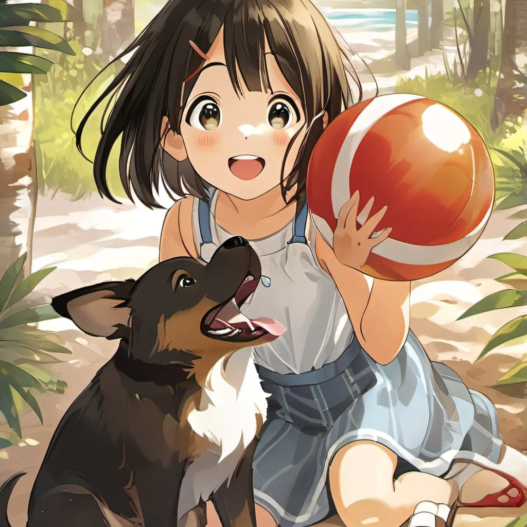 chat with ai character:  a cute puppy