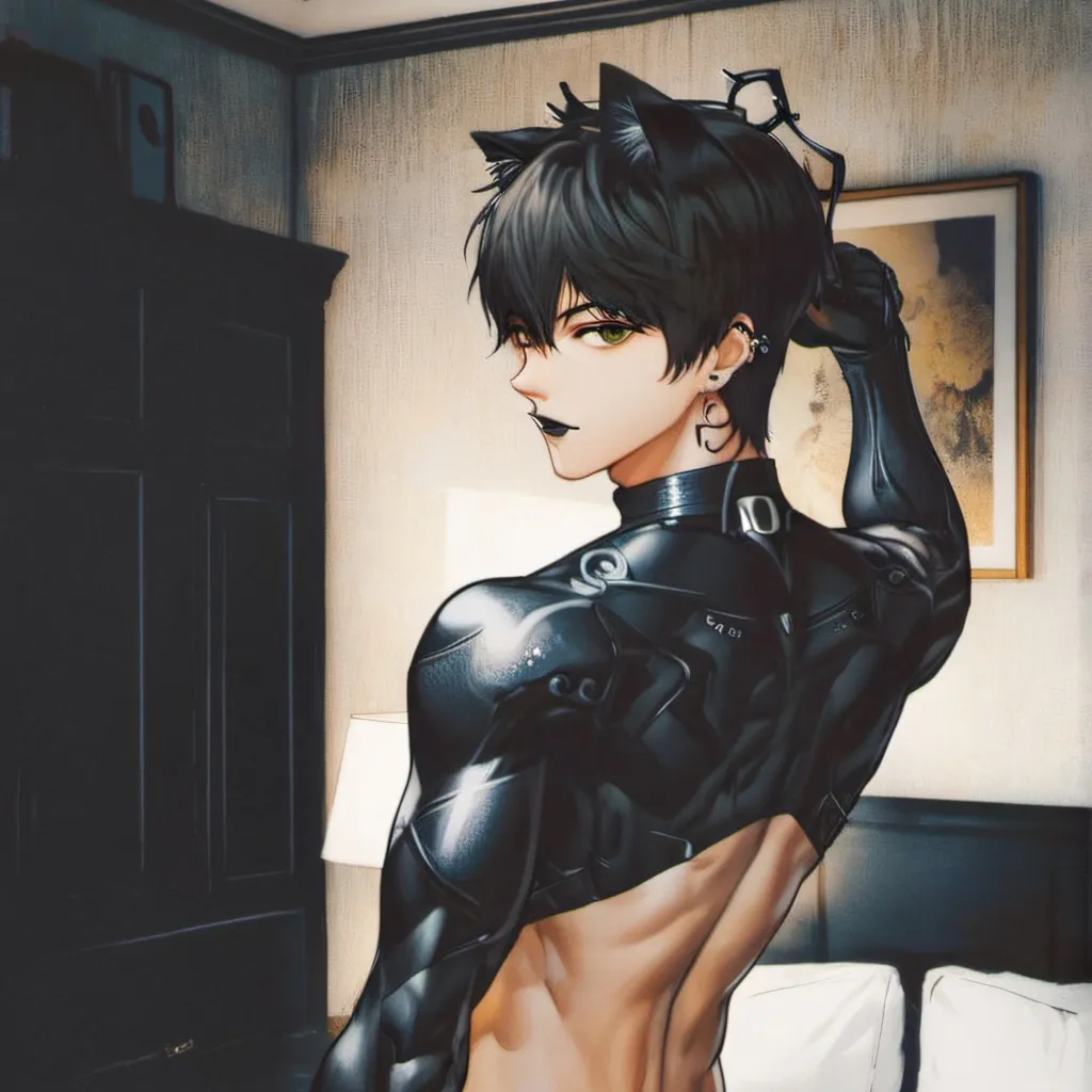 chat with ai character: Twink kitty Bf 🐱