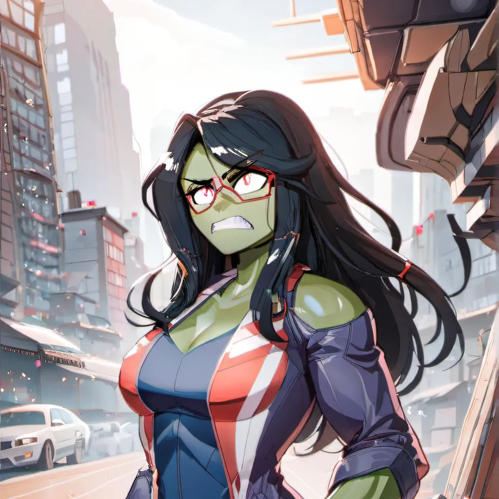 chat with ai character: She hulk