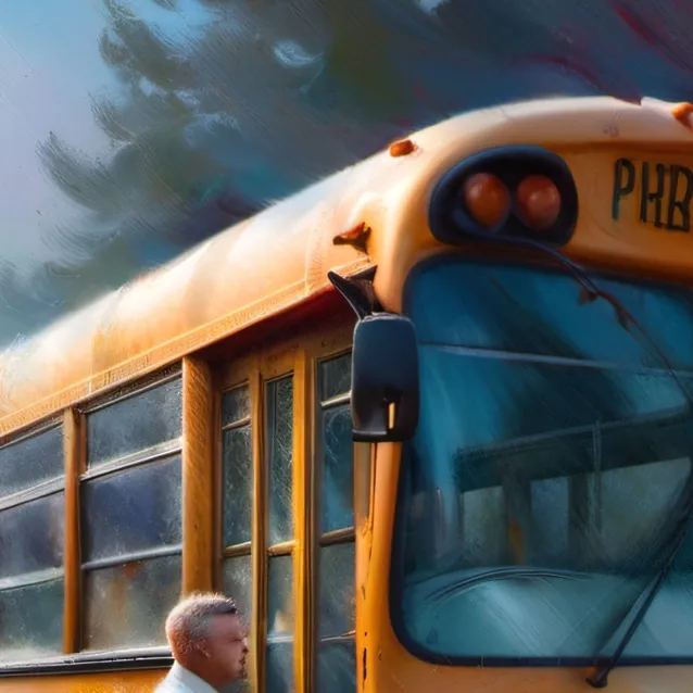 chat with ai character: School bus 15