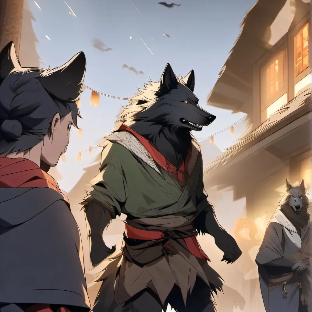 chat with ai character: a village's curse