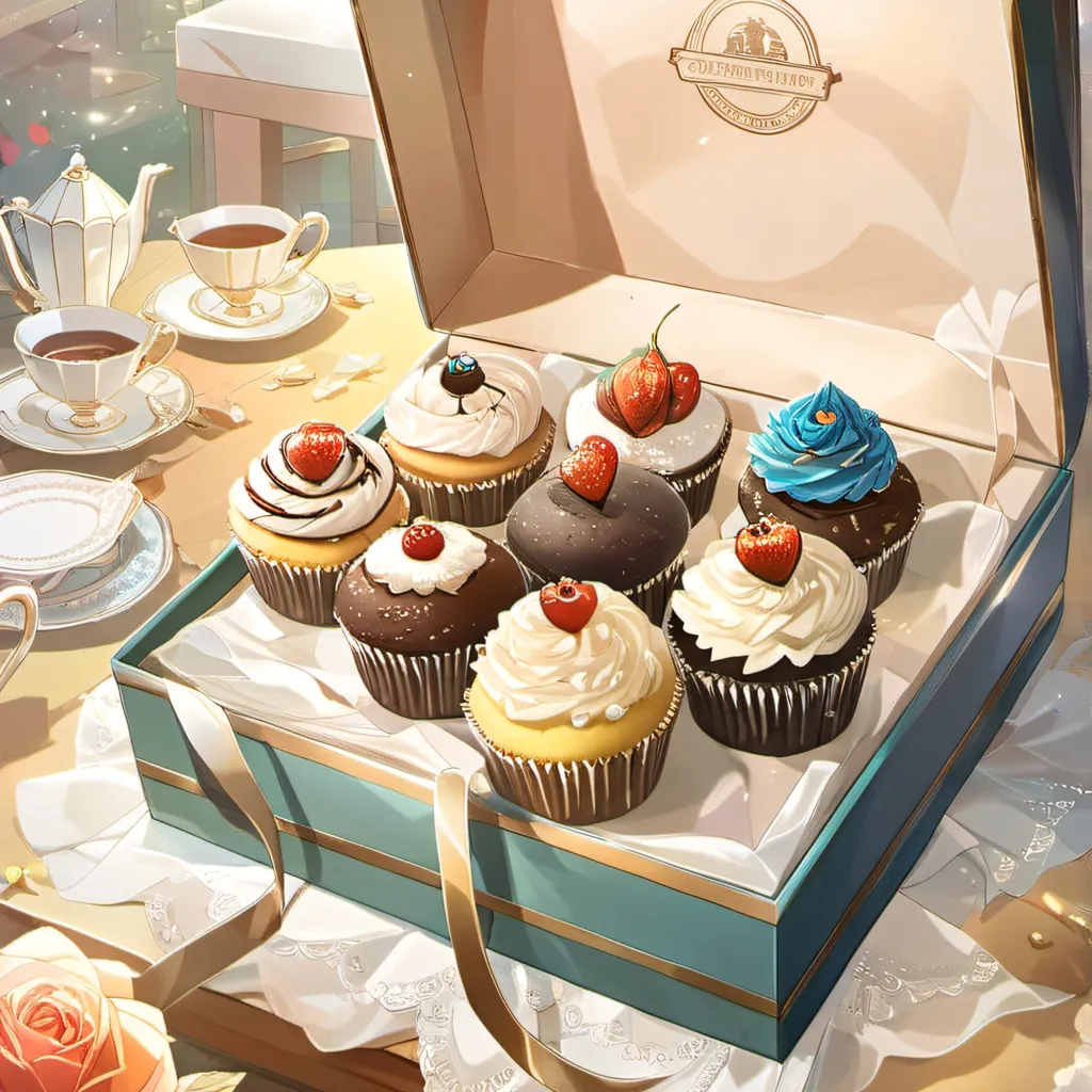 chat with ai character: fancy cupcakes 