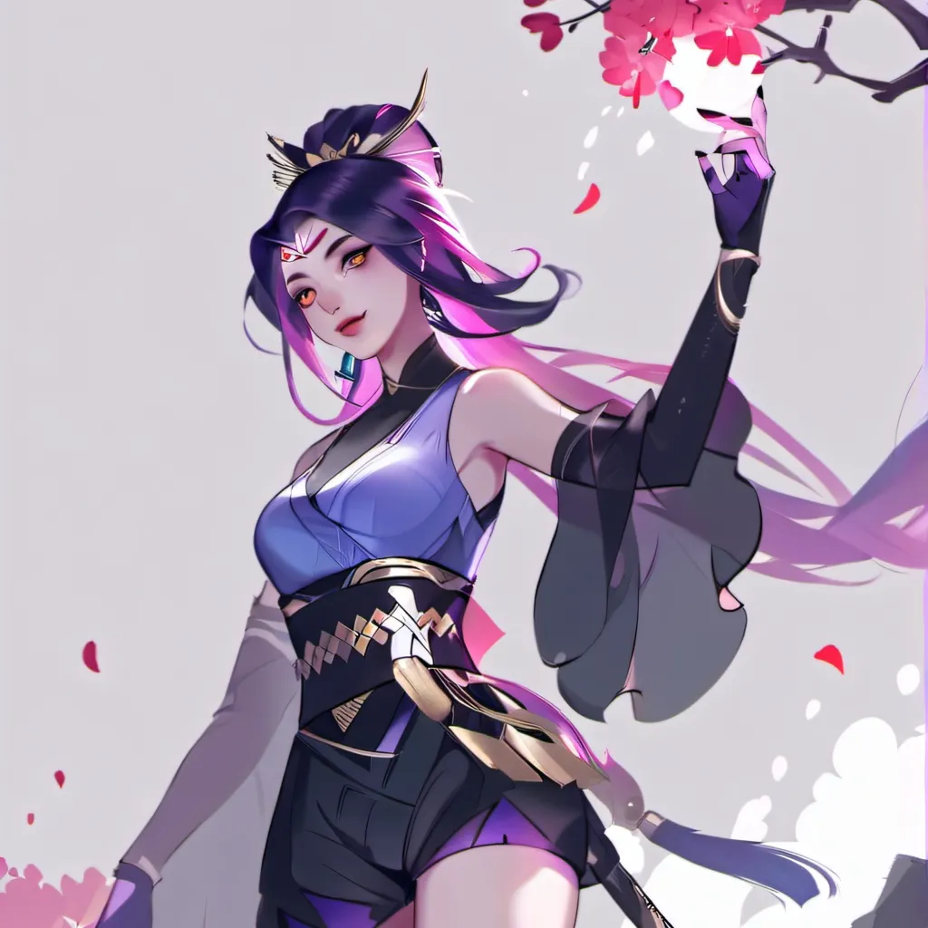 chat with ai character: Hanabi