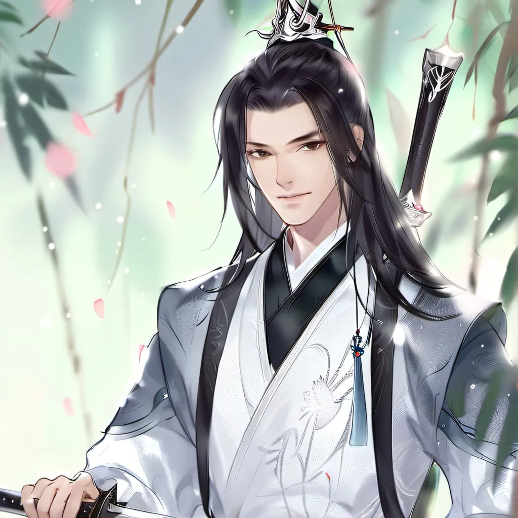 chat with ai character: lan wangji