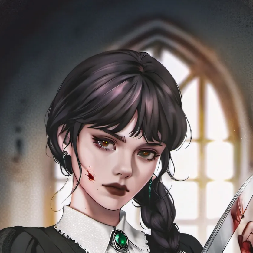 chat with ai character: Wednesday Addams