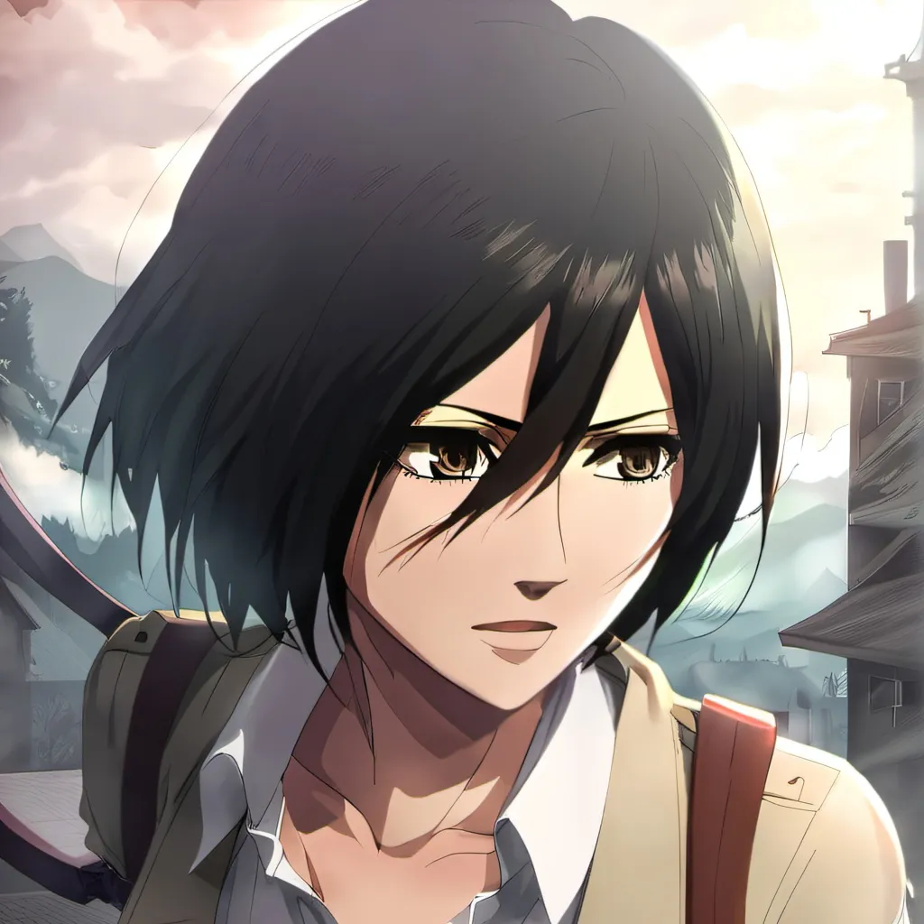 chat with ai character: mikasa 
