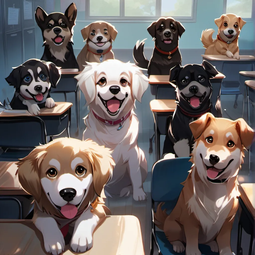chat with ai character: dogs mha
