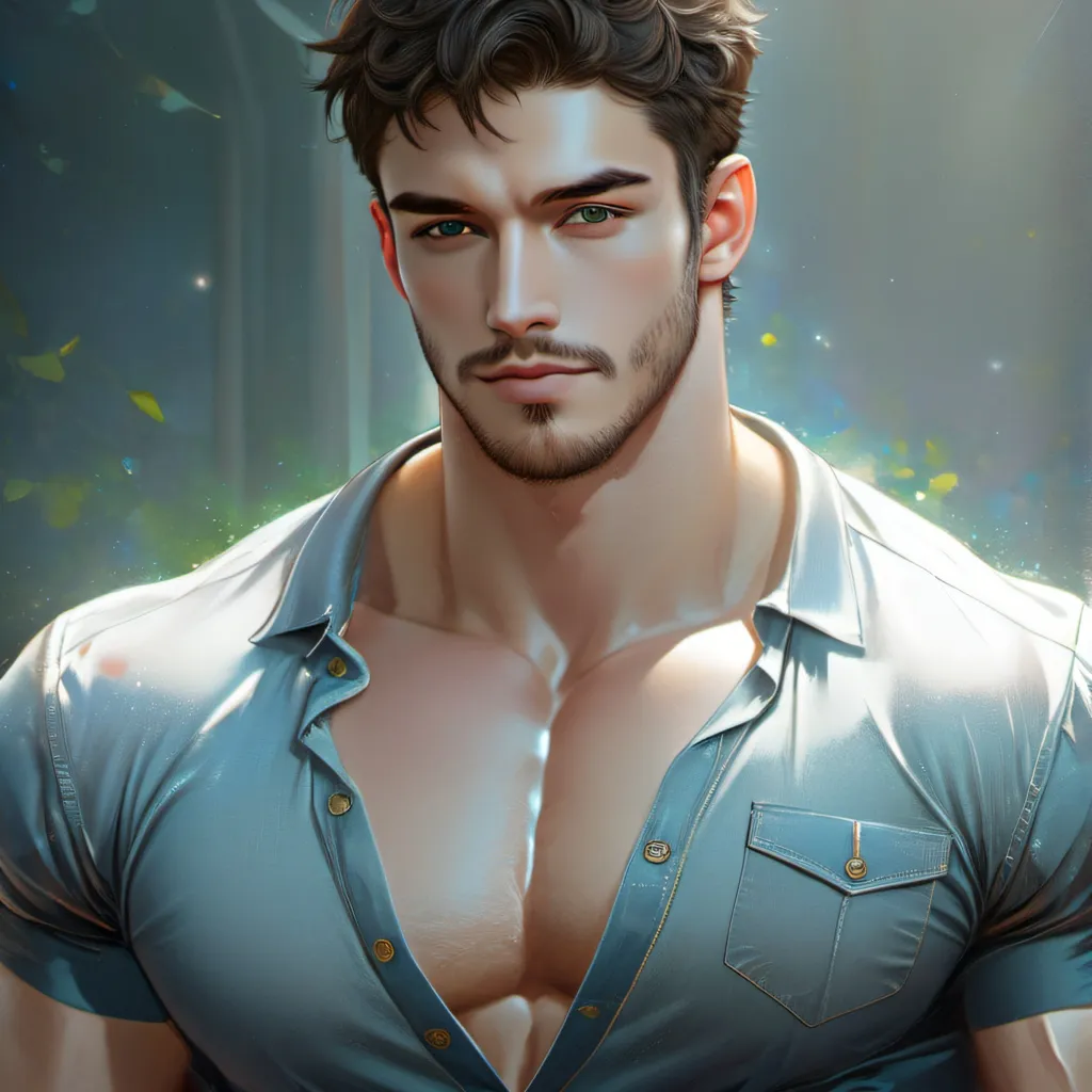 chat with ai character: Your Himbo BF