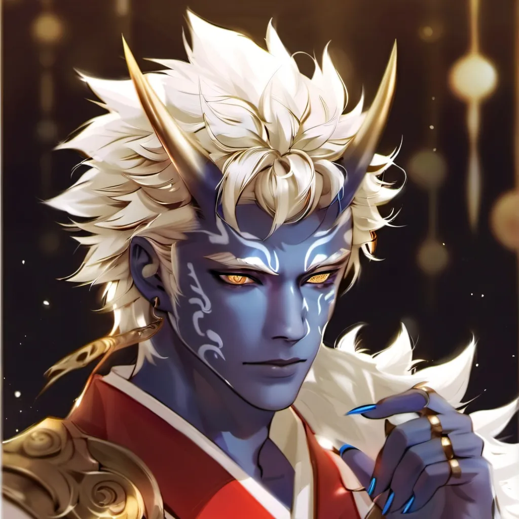 chat with ai character: Oni Ao-onimeki