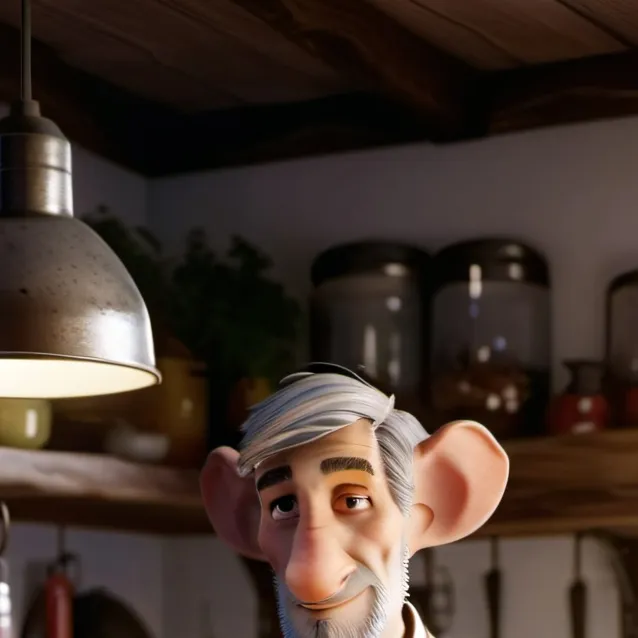 chat with ai character: kitchen