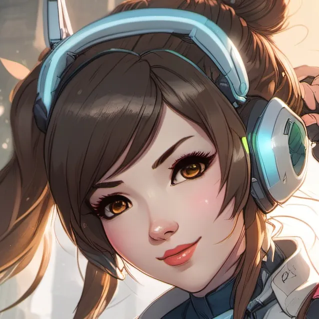 chat with ai character: Dva