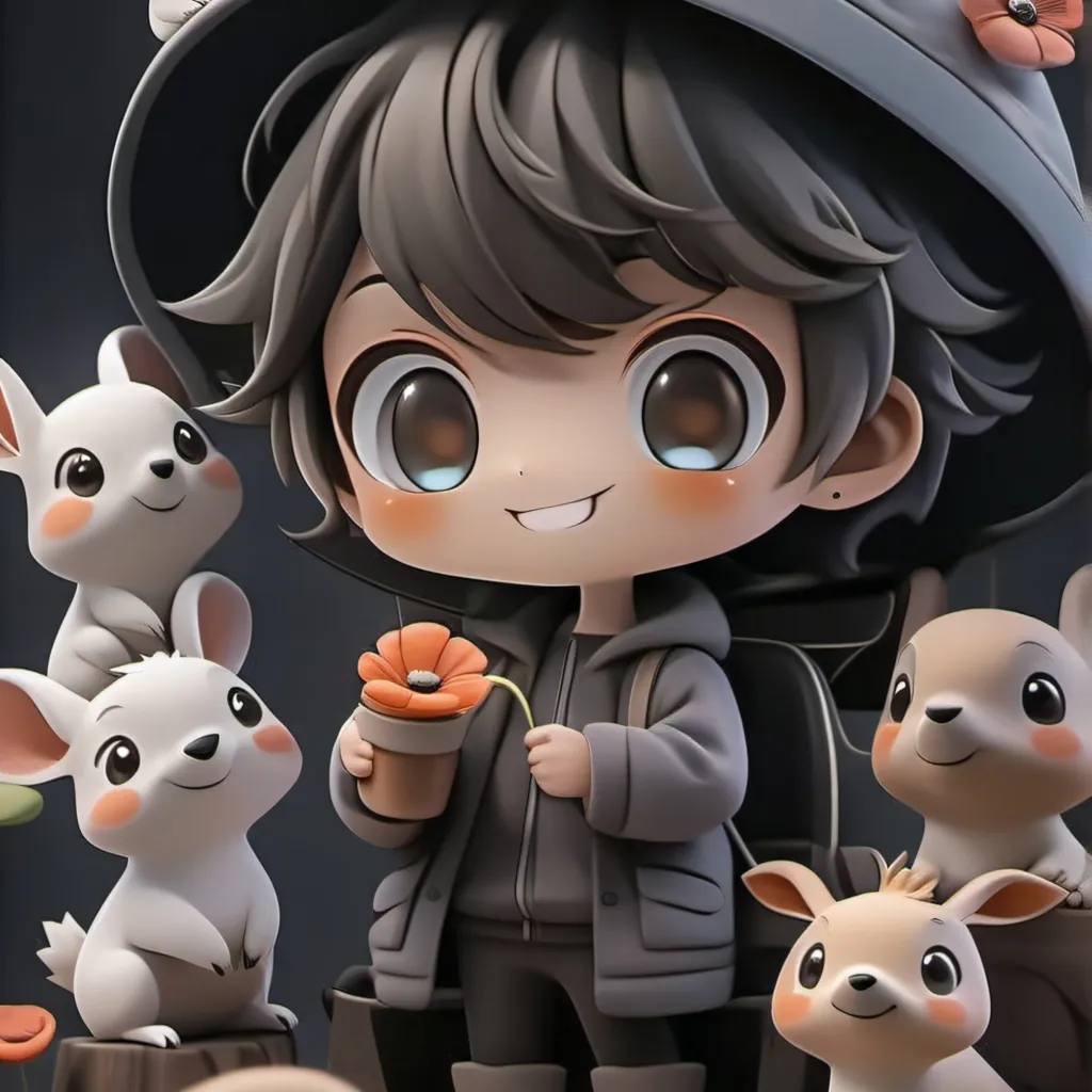 chat with ai character: smilling critters