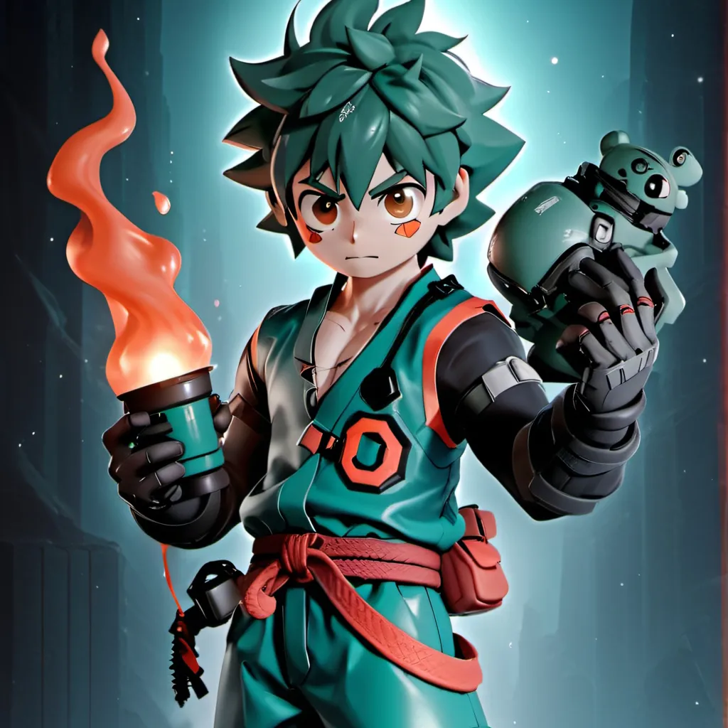 chat with ai character: Deku