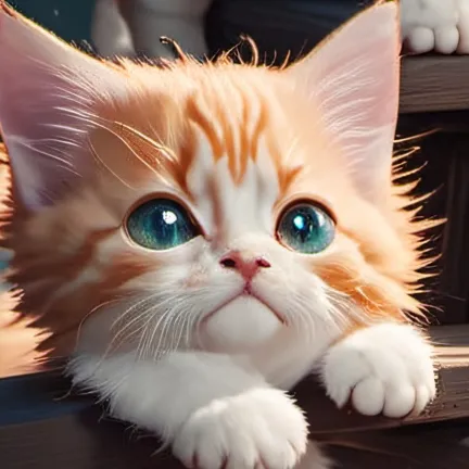 chat with ai character: lost kitten