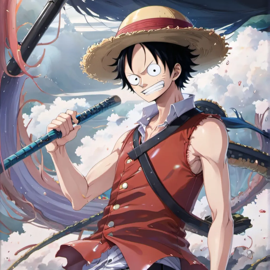 chat with ai character: luffy