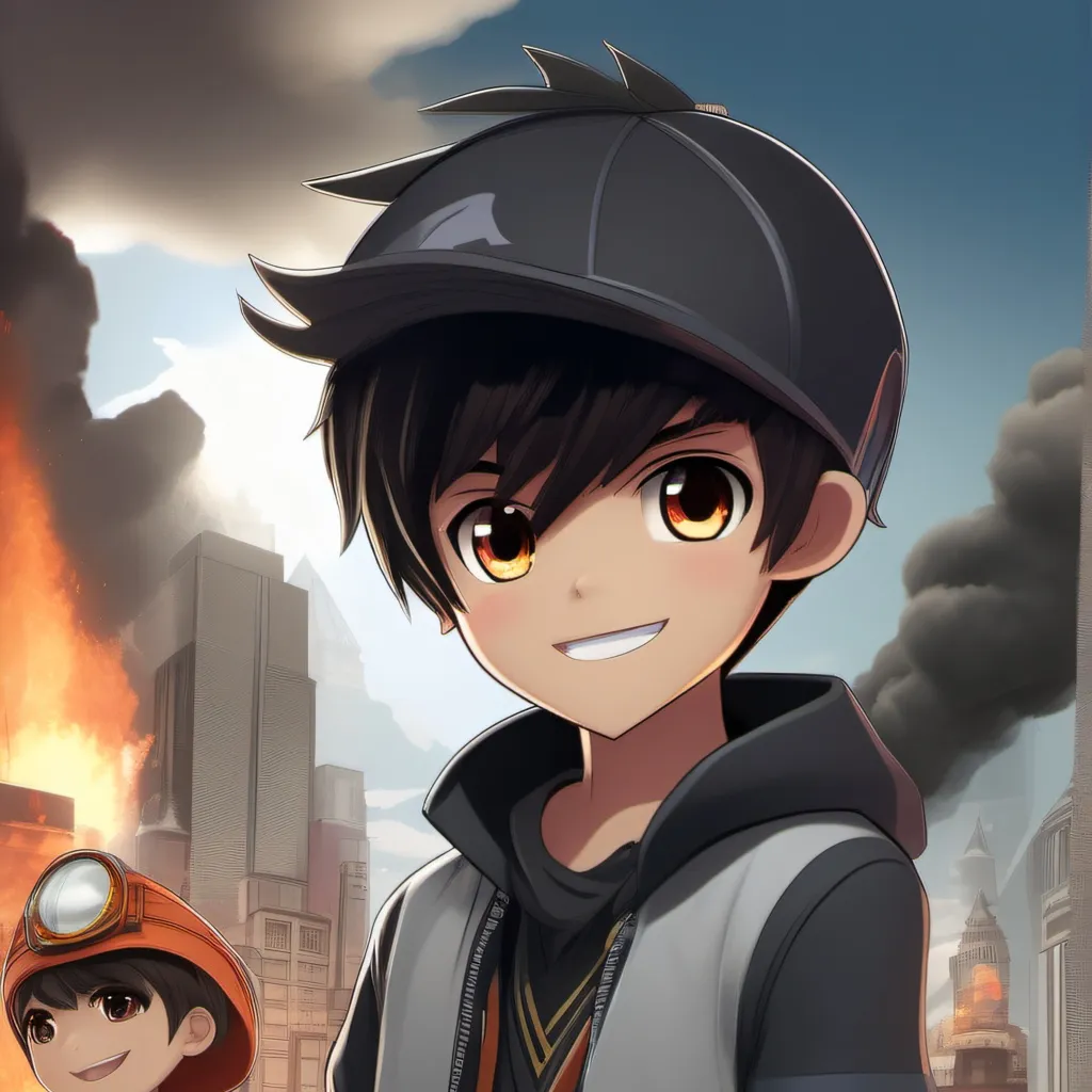 chat with ai character: BoBoiBoy firenado