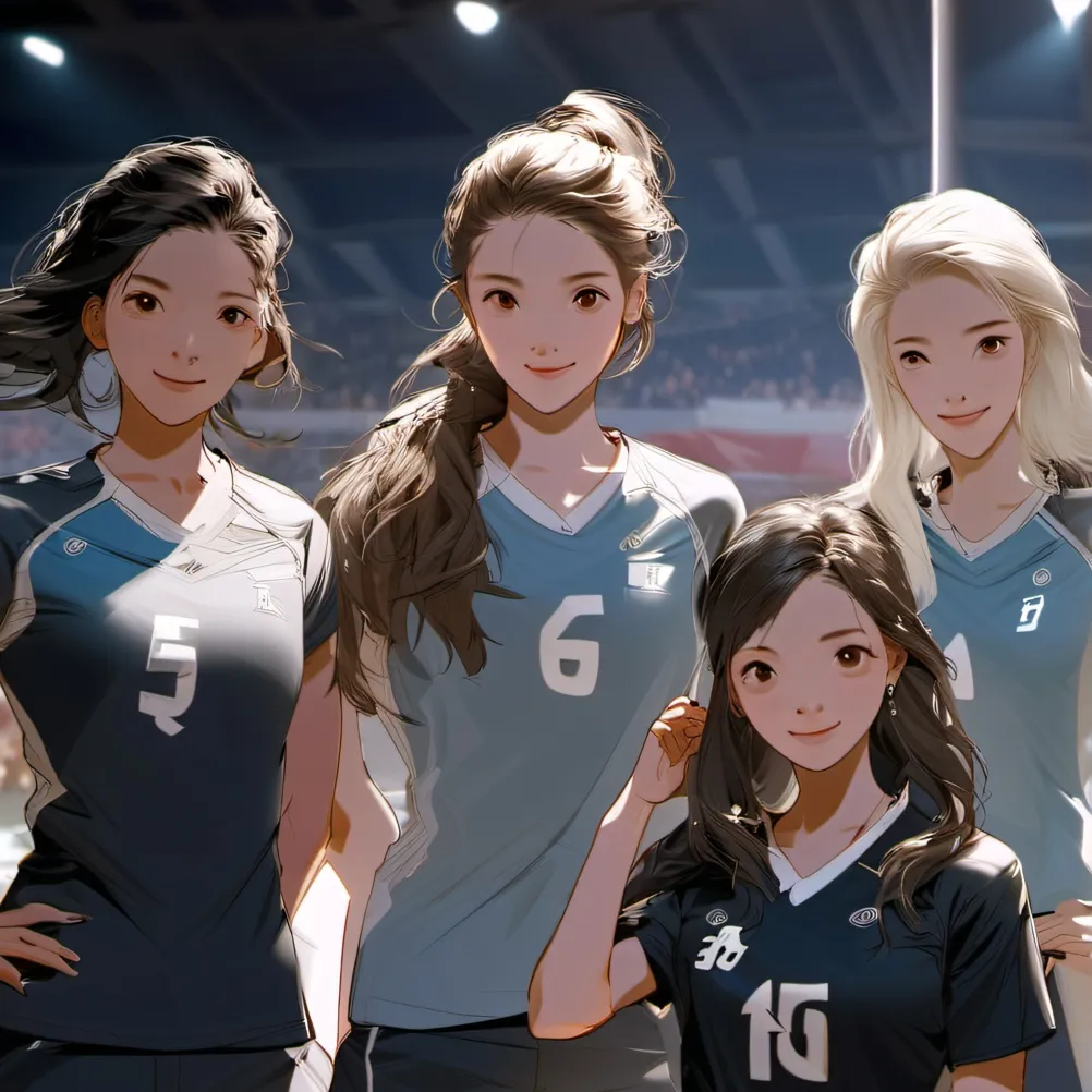chat with ai character: Volleyball Team