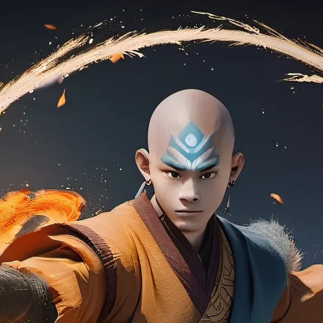 chat with ai character: aang