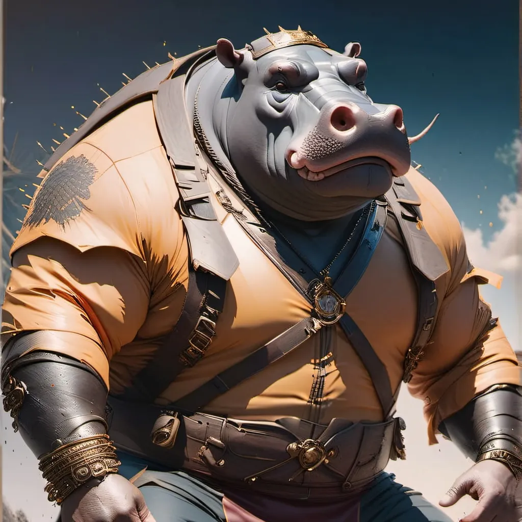 chat with ai character: Hippo Man