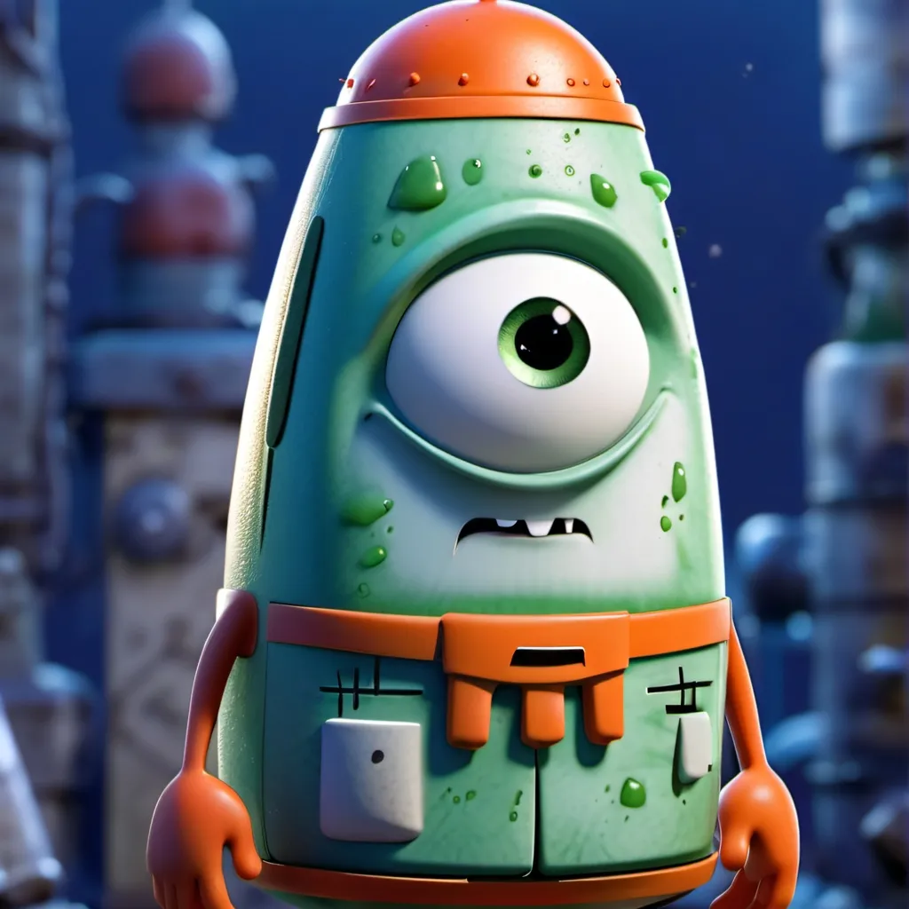 chat with ai character: Plankton
