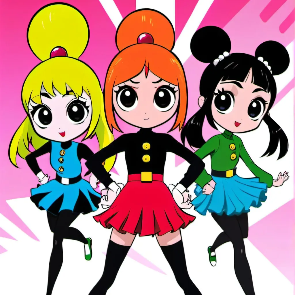 chat with ai character:  Powerpuff Girls