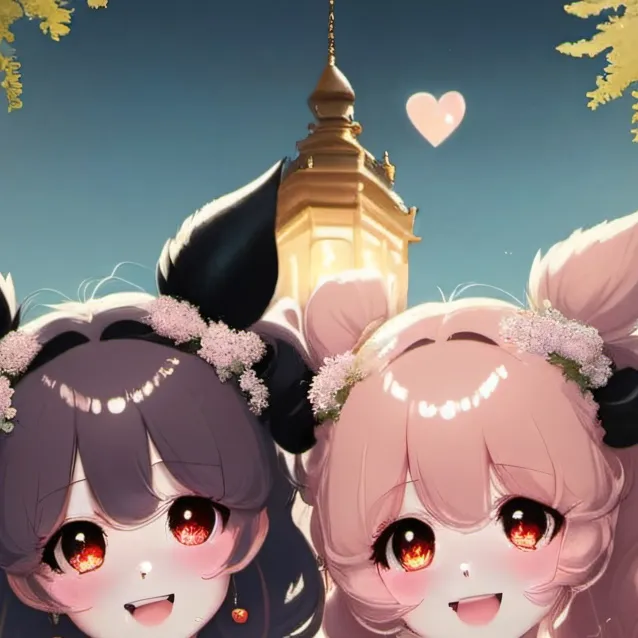 chat with ai character:  Melody end Kuromi