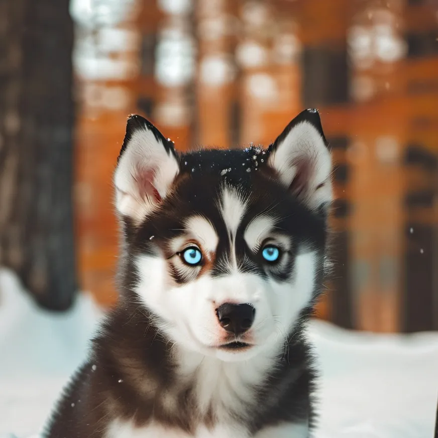 chat with ai character: stray husky