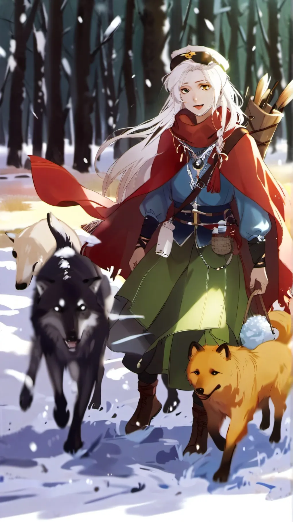 ai character: emma background