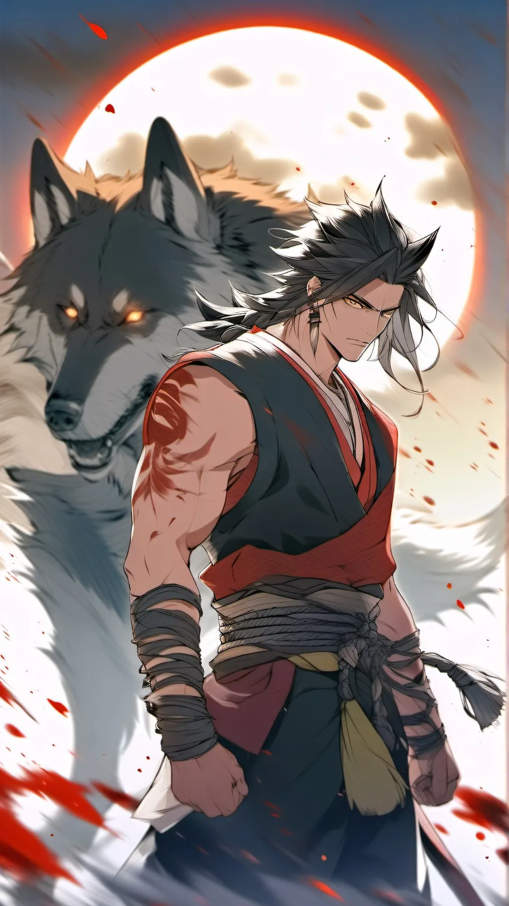 ai character: Kurogane Ryo background
