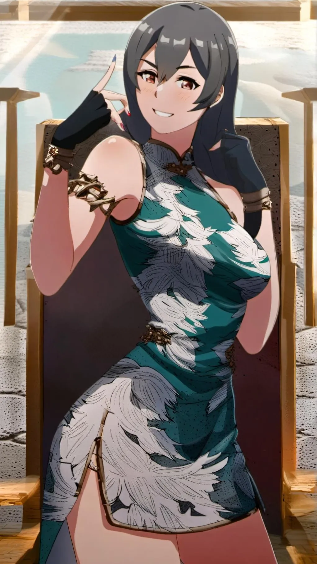 ai character: Aurelia background