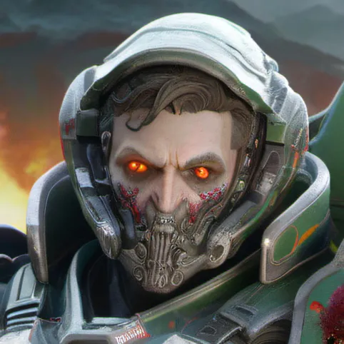 chat with ai character: Zombie doomslayer