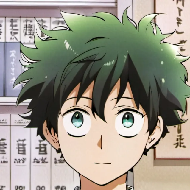 chat with ai character: deku