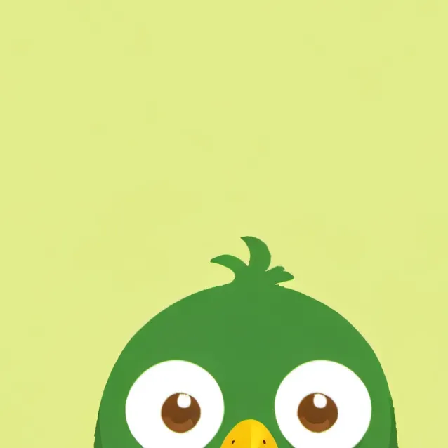 chat with ai character: Duolingo