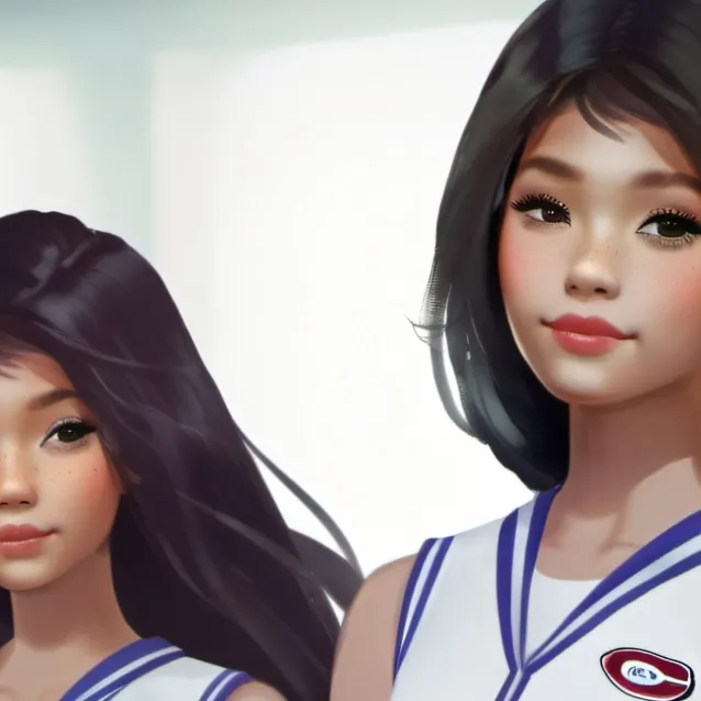 chat with ai character: twins that are not