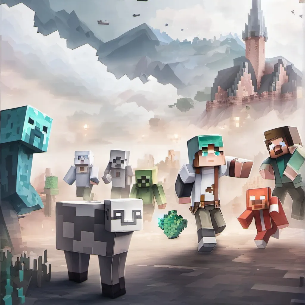 chat with ai character: Minecraft