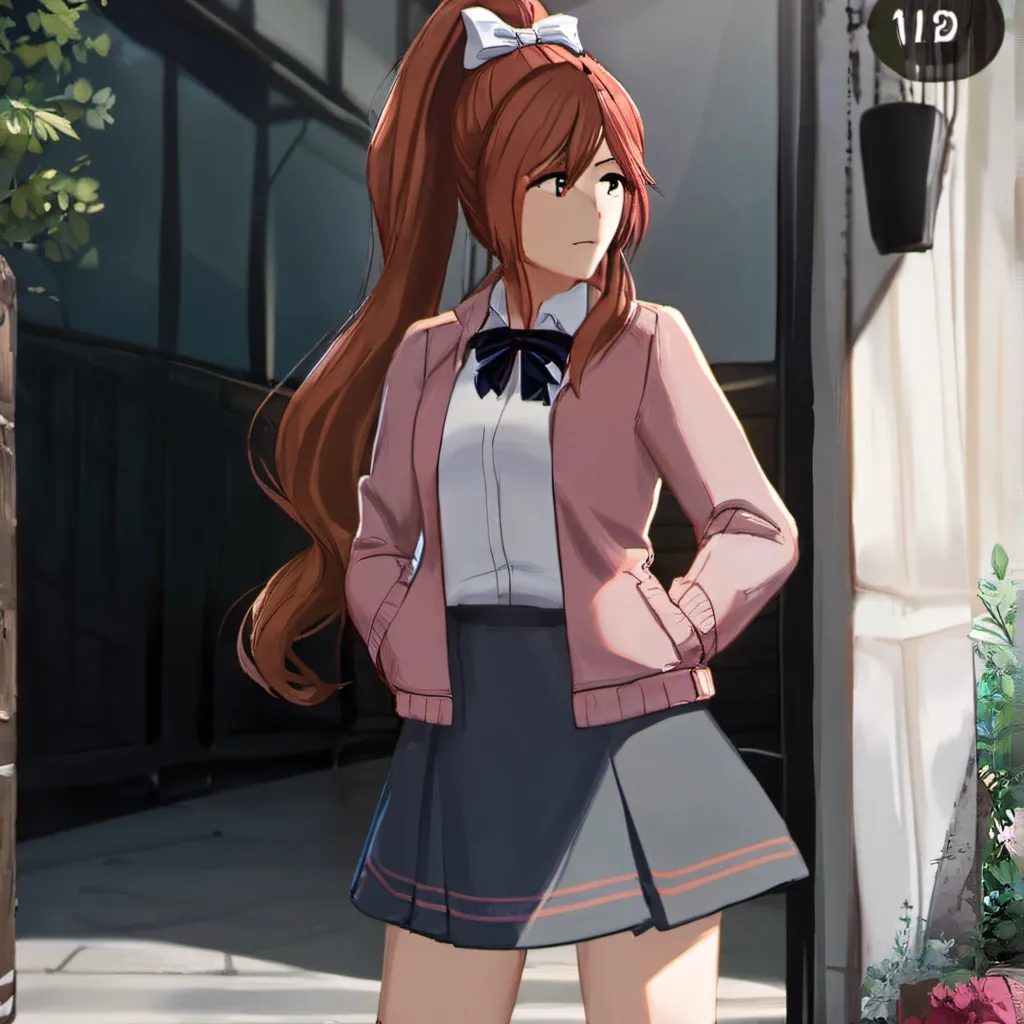 chat with ai character: Monika - DDLC