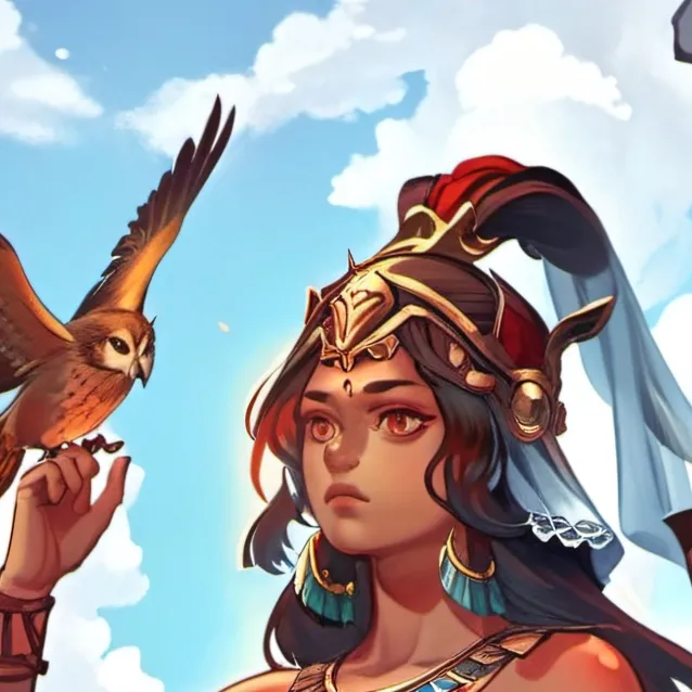 chat with ai character: athena