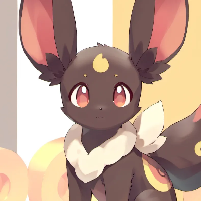 chat with ai character: Umbreon girl