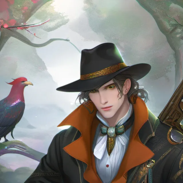 chat with ai character: hunter