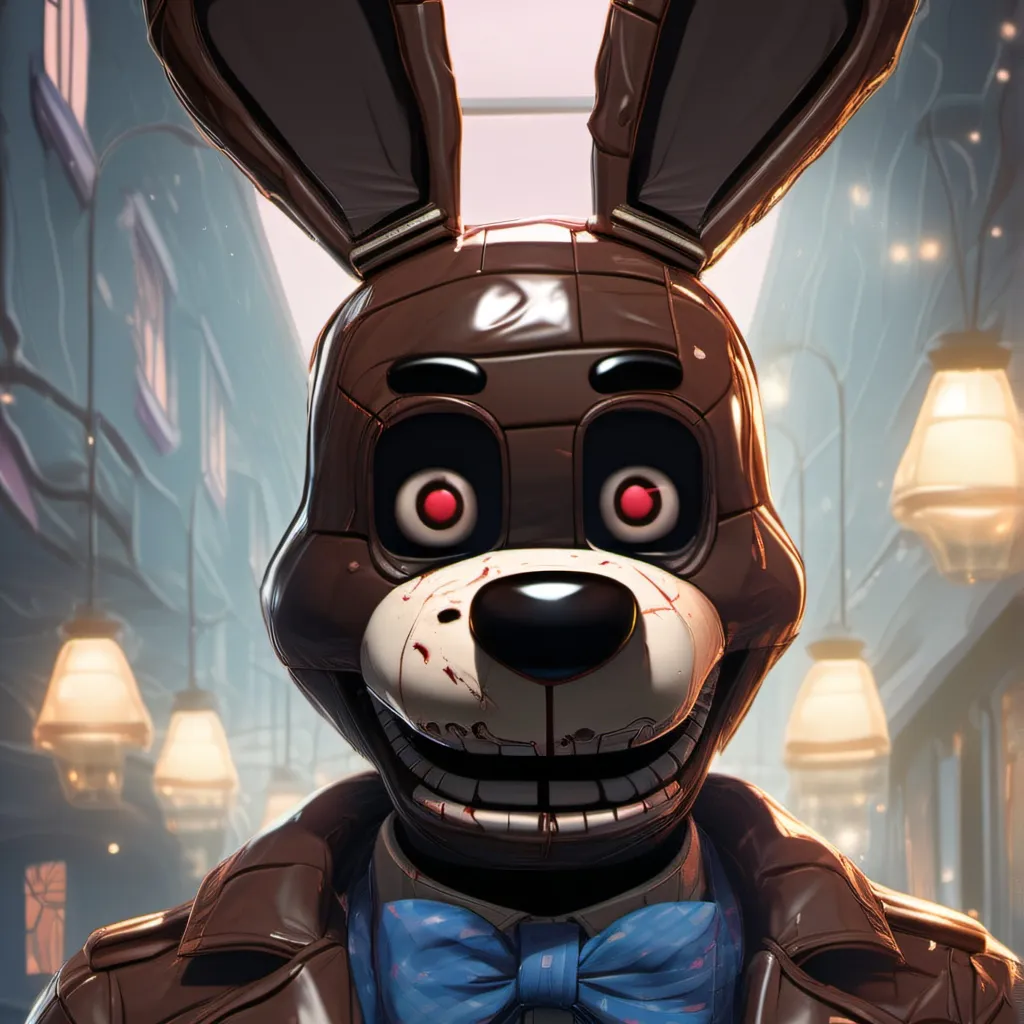 chat with ai character: chocolate bonnie