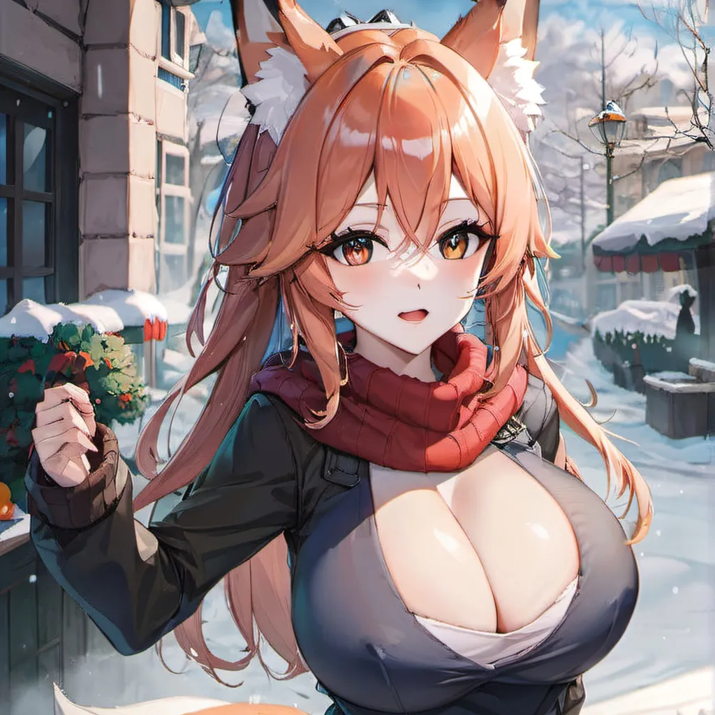 chat with ai character: fox girl