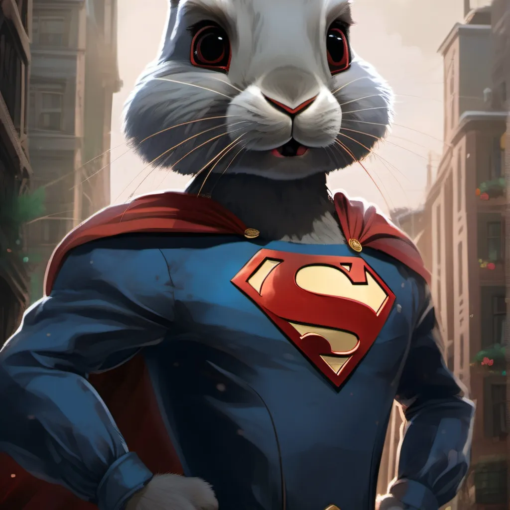 chat with ai character: super rabbit 