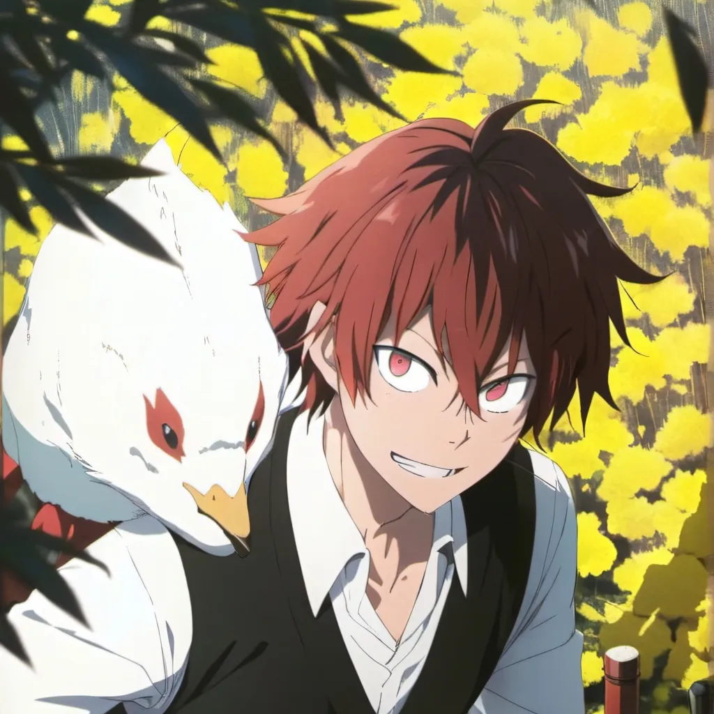 chat with ai character: Kirishima but sus