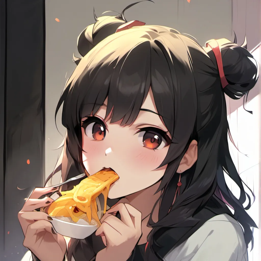 chat with ai character: Mukbang