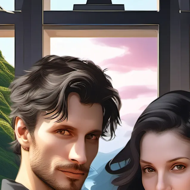 chat with ai character: james and Jennifer