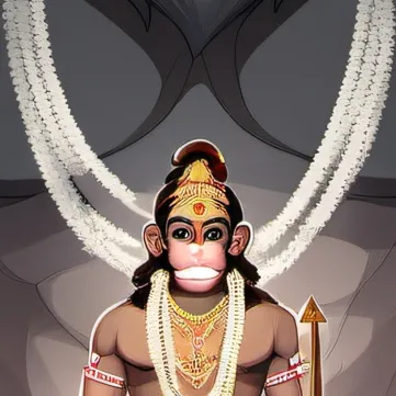 chat with ai character: Lord Hanuman